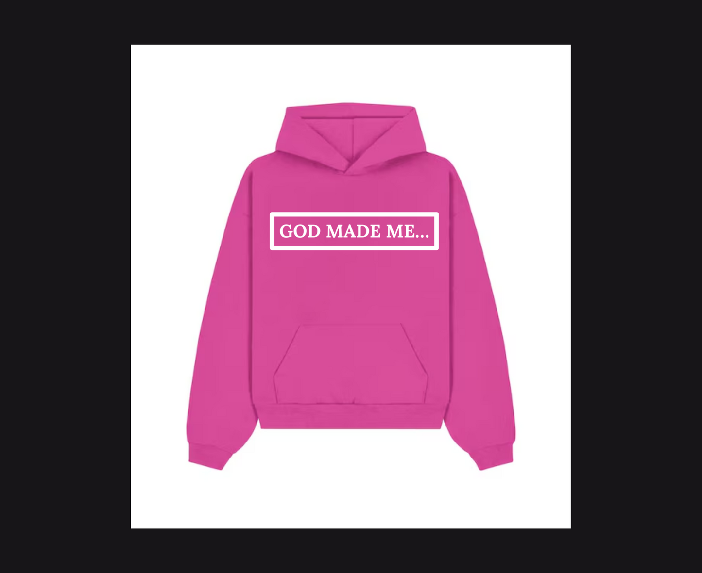 Original God Made Me... Hoodie